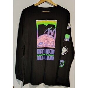 MTV Long Sleeve T Shirt With Graphicss